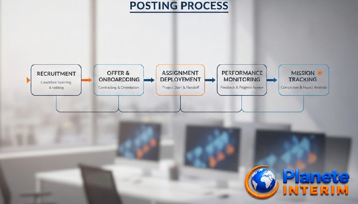 Les 5 étapes clés du processus de recrutement international.
