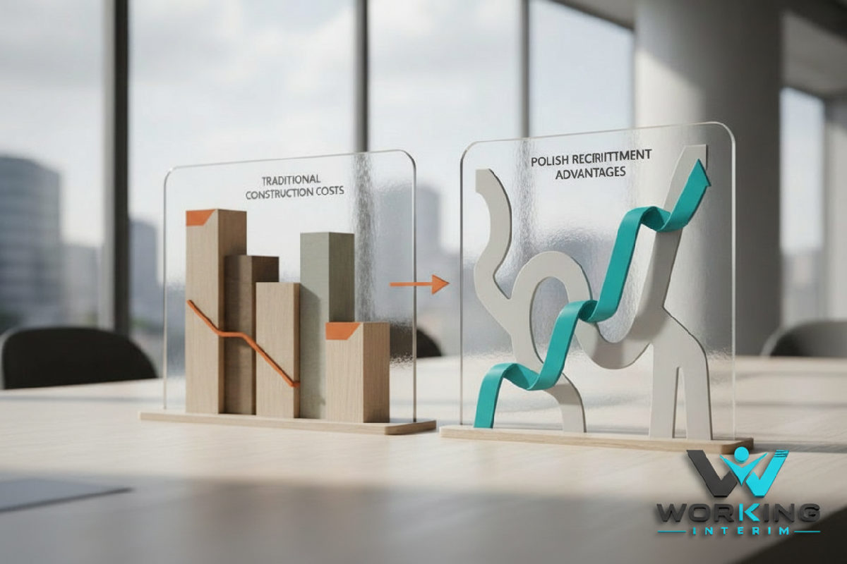 Tableau comparatif des coûts de construction et recrutement.