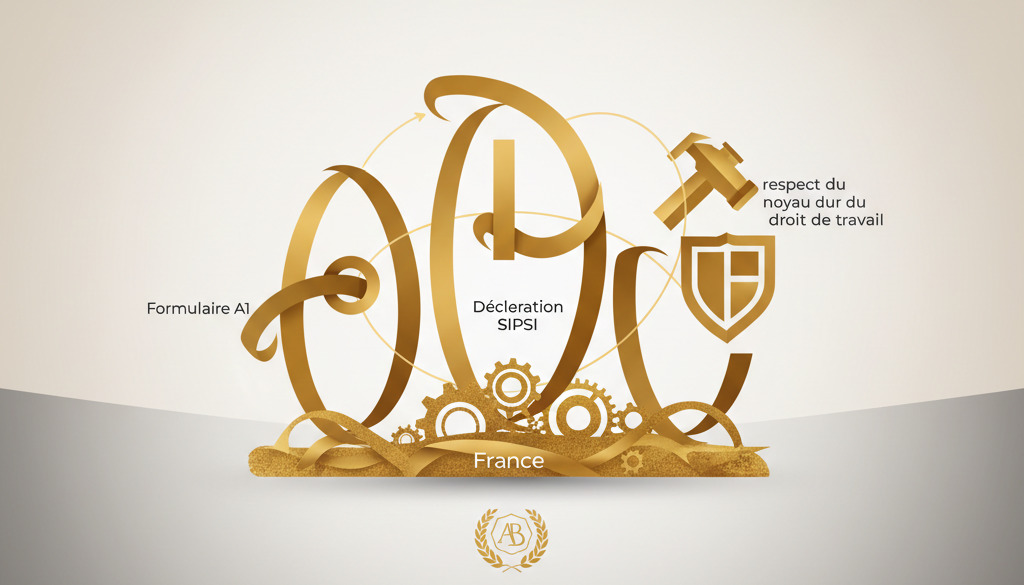 Diagramme des exigences pour le détachement de travailleurs IT en France.