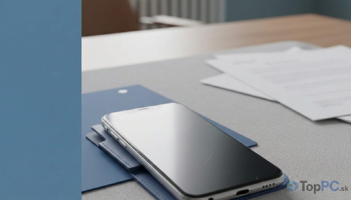 Detailný pohľad na repasovaný iPhone.