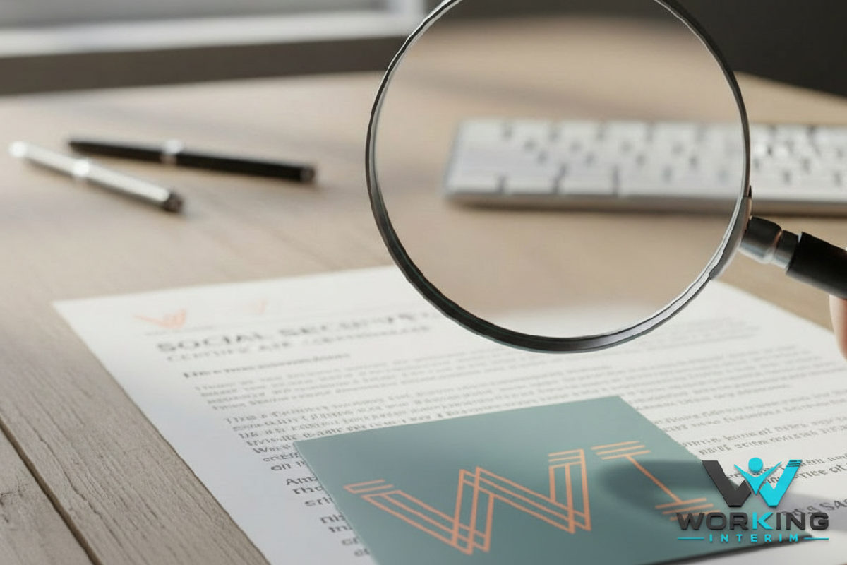 Document A1 sous loupe, soulignant la conformité sociale pour les travailleurs polonais.