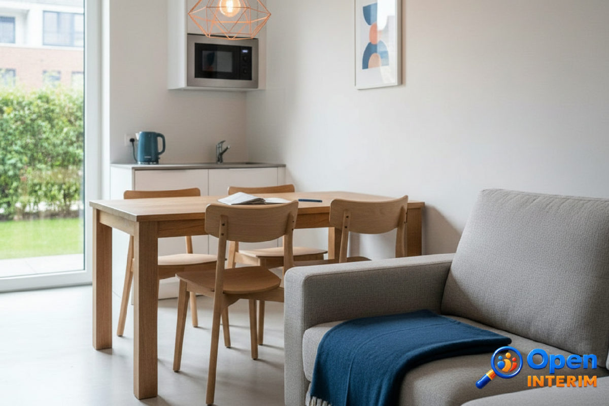 Logement moderne pour ouvriers en mission.
