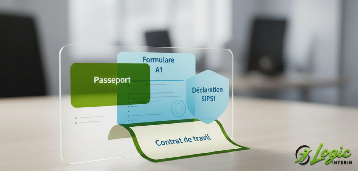 Infographie : Documents obligatoires pour les travailleurs roumains en France.