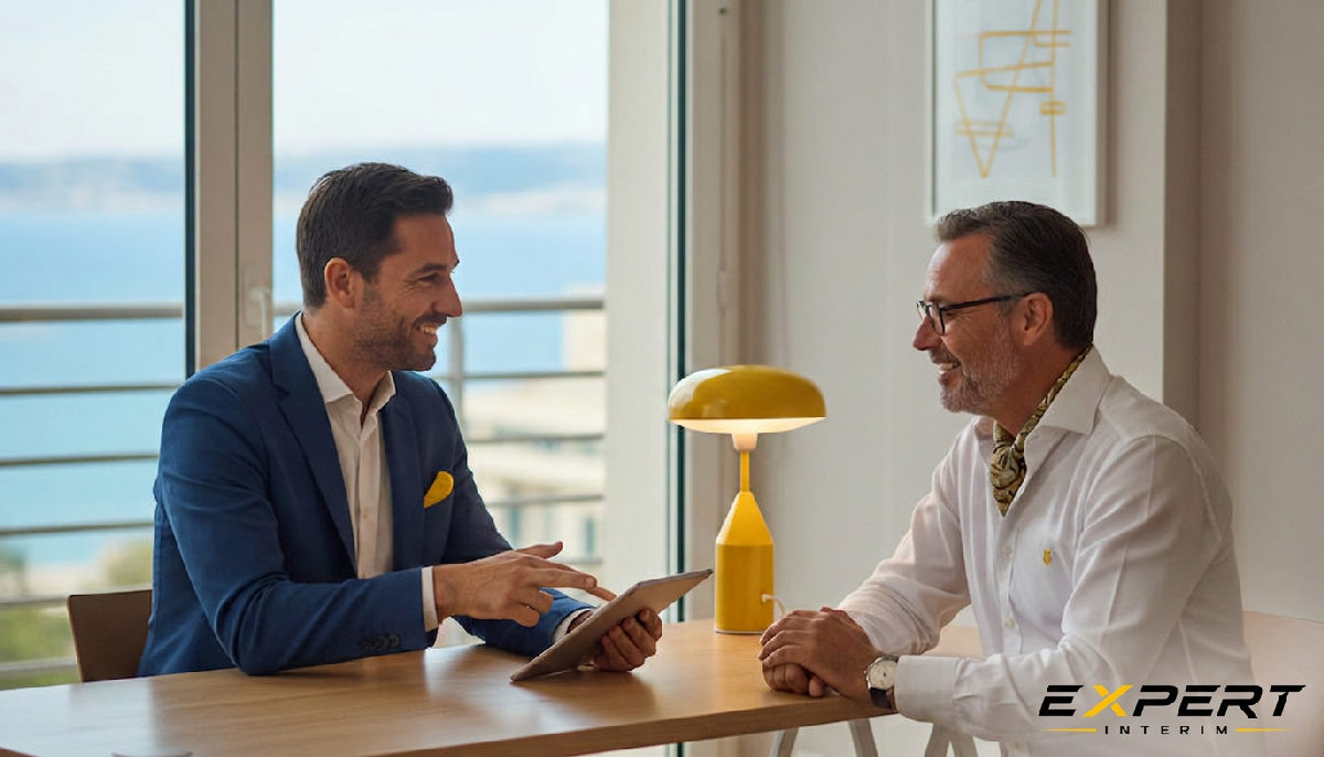 Conseiller Expert Interim avec gérant d'hôtel niçois, partenariat stratégique.