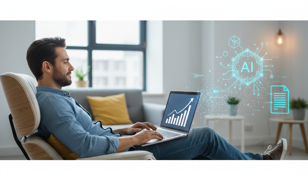 Business owner sees traffic growth with AI content generation.
