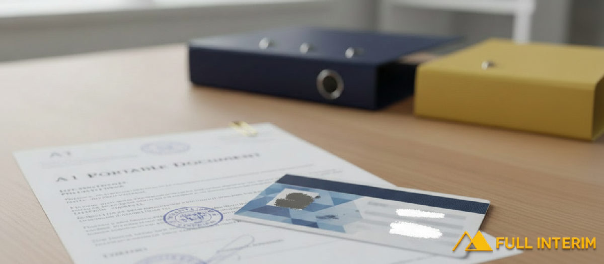 Documents pour un plaquiste roumain détaché en France.