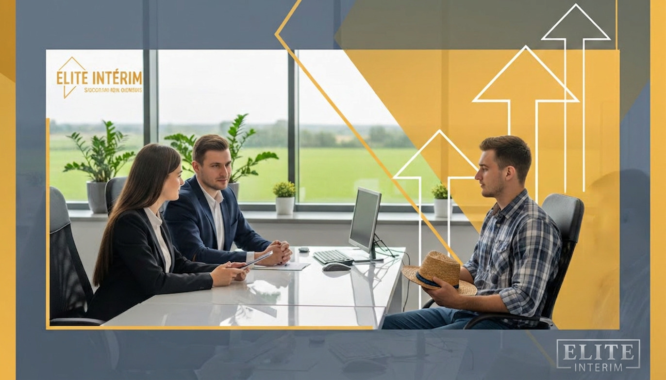 Bureaux Elite Intérim à Bucarest pour le recrutement agricole.