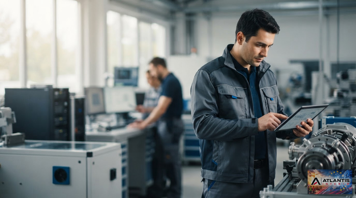 Une main-d'œuvre industrielle et informatique qualifiée pour combler les pénuries de talents.