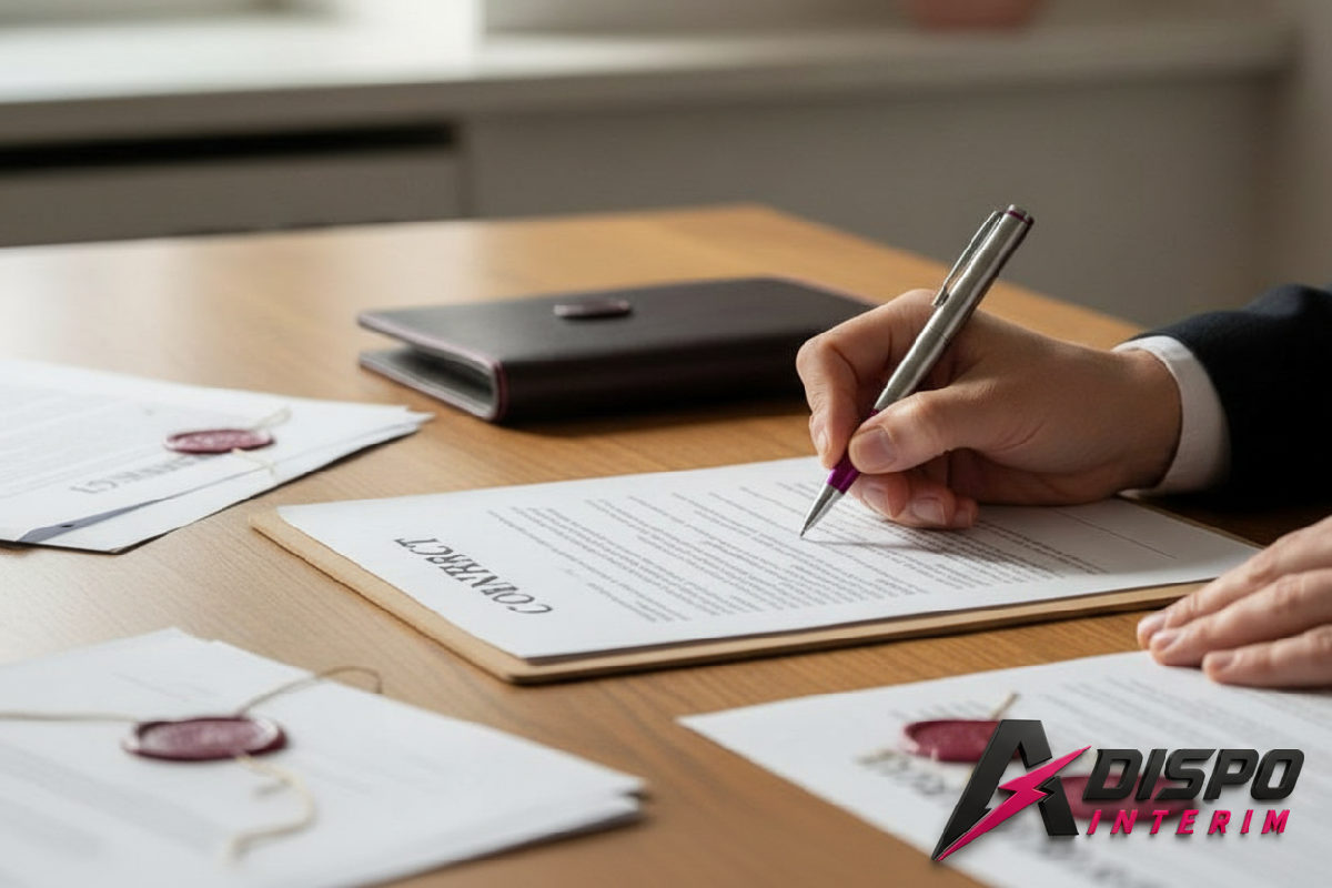 Signature d'un contrat entre entreprises française et roumaine avec sceaux officiels.