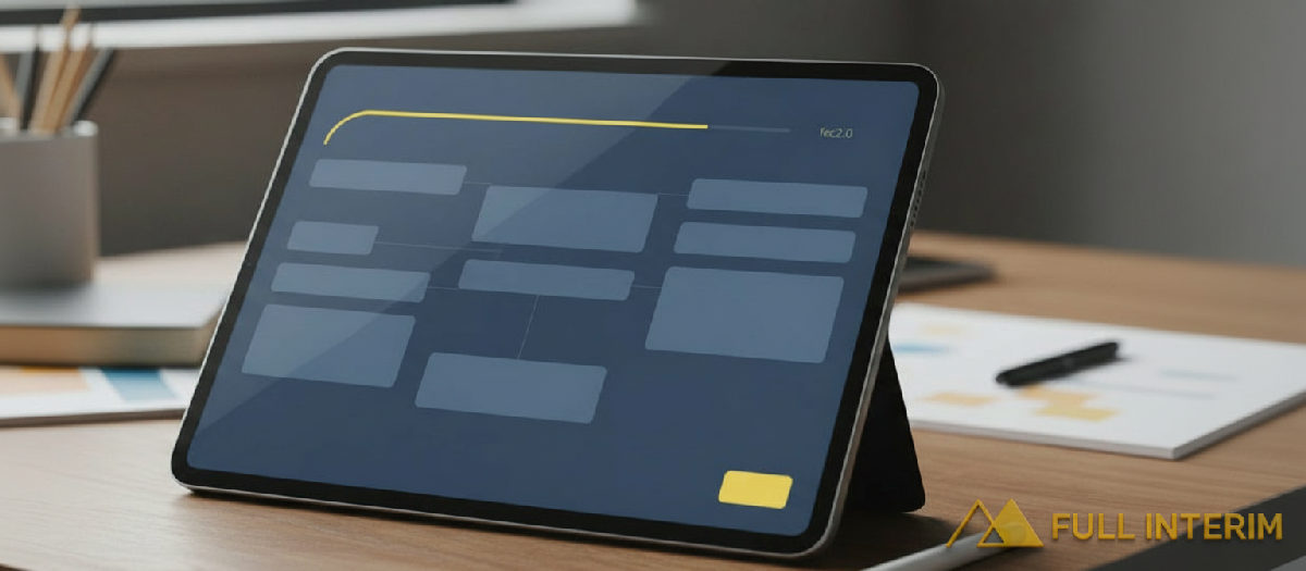 Test linguistique sur tablette pour des emplois techniques en français.