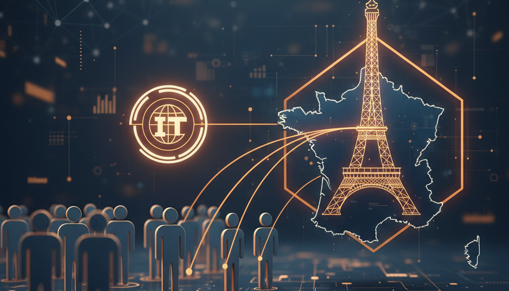 Travailleurs IT en France : une équipe dynamique et productive.