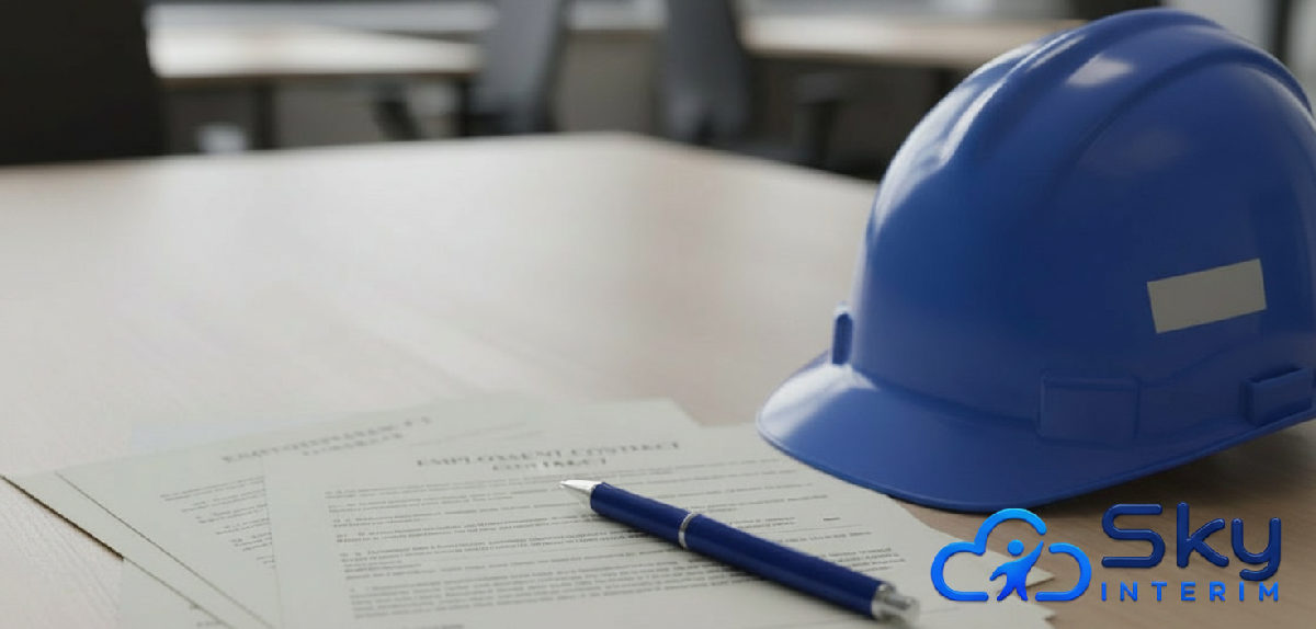 Documents de conformité et contrat de travail d'un cariste.
