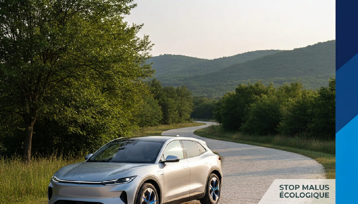Malus écologique 2026 : Anticiper et éviter les surcoûts Gros plan sur une prise de recharge de voiture électrique.