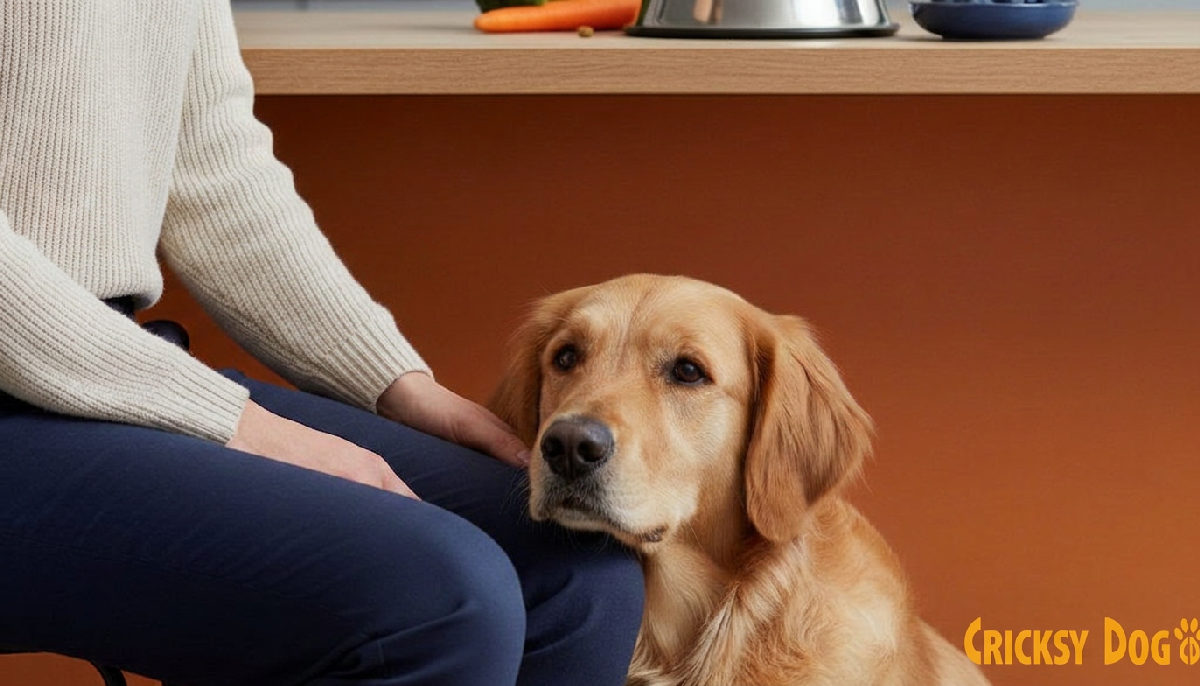 Bottiglia di cibo ipoallergenico per cani con etichetta chiara.