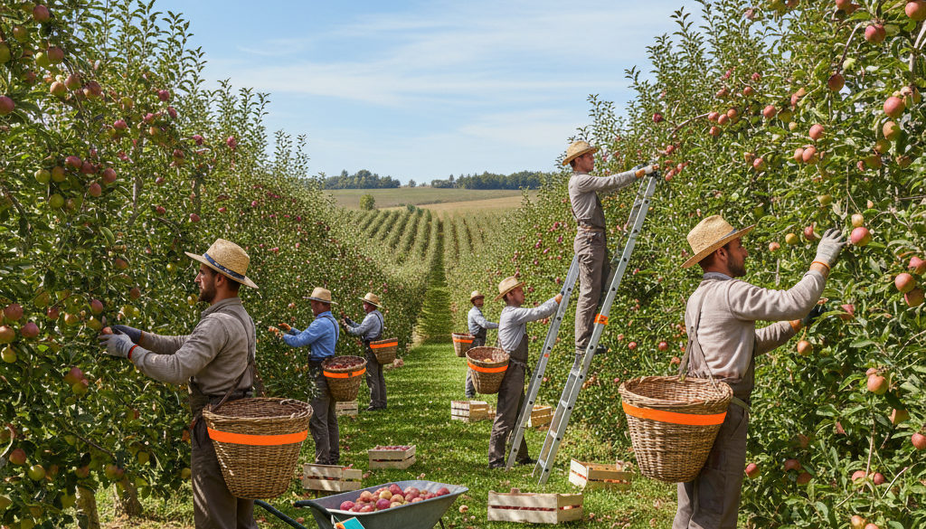 main d'œuvre agricole roumaine – main d