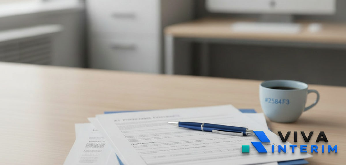 Documents administratifs pour le travail en France.