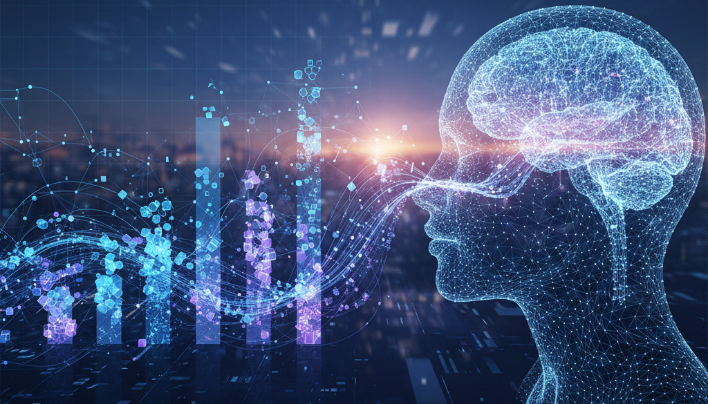 AI bridges big data and human psychology with abstract neural networks.