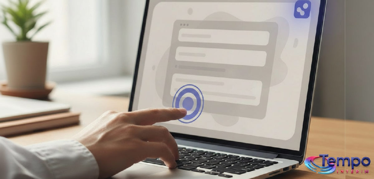 Validation d'une déclaration de détachement sur un ordinateur portable.