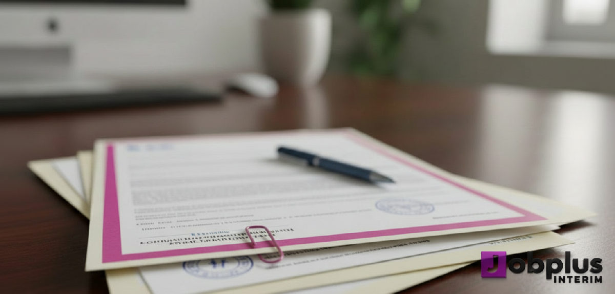 Documents officiels : A1, SIPSI, contrat d'intérim international.