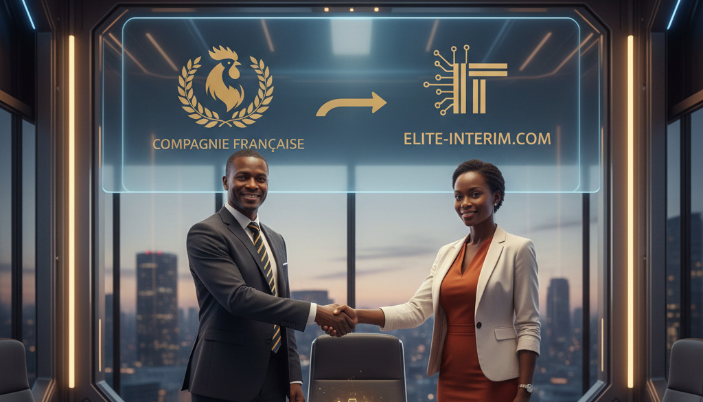 Partenariat réussi entre une entreprise française et un fournisseur de talents IT.