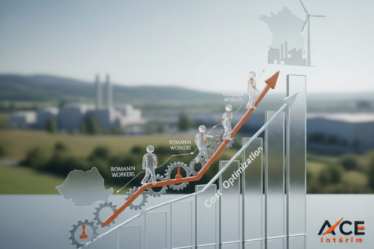 Optimisation des coûts RH avec des travailleurs roumains en France.