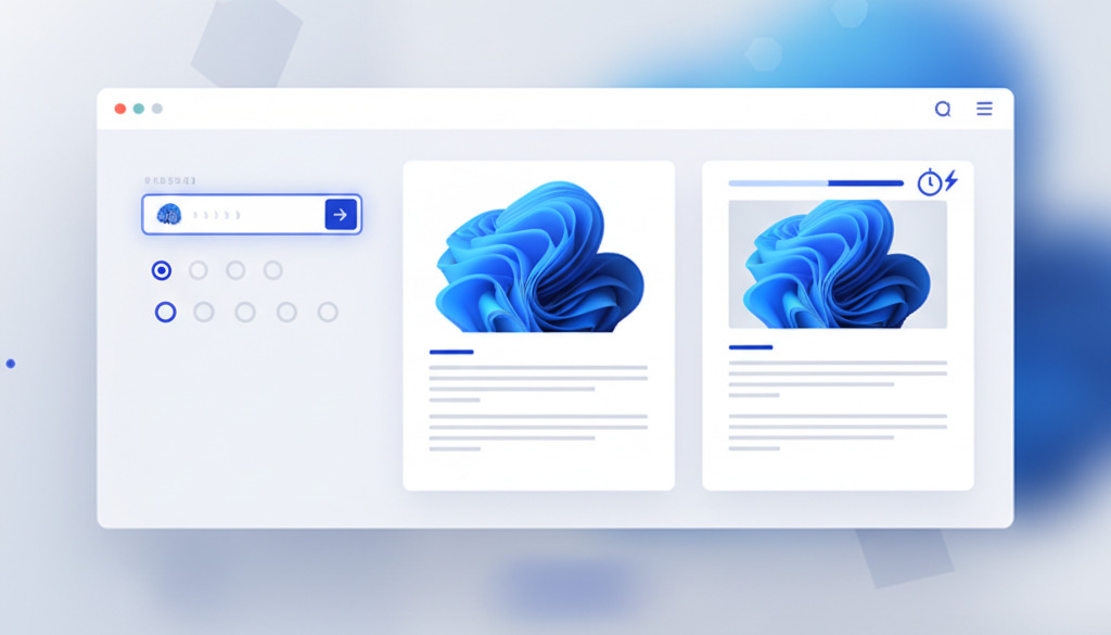 AI tool generates a full article draft from a topic instantly.