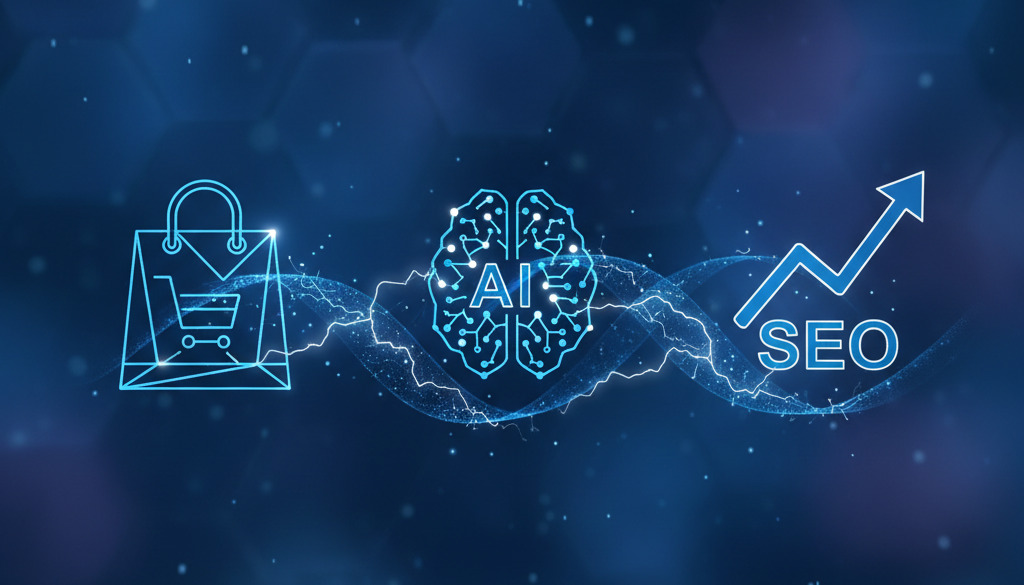 Shopify store SEO growth powered by AI.