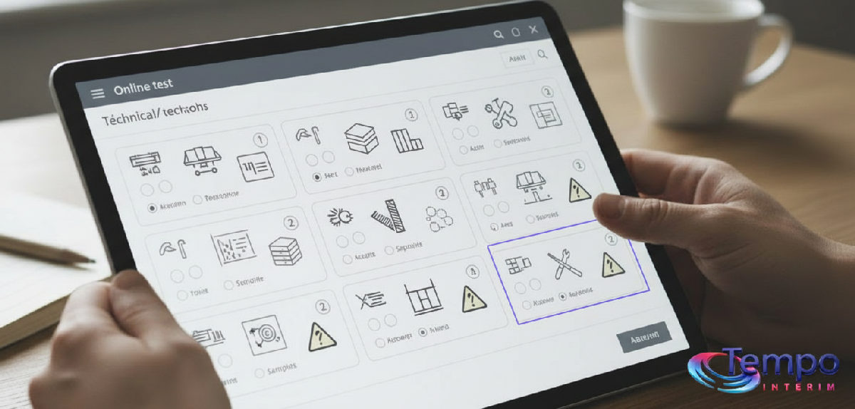 Test en ligne de français technique pour le bâtiment.