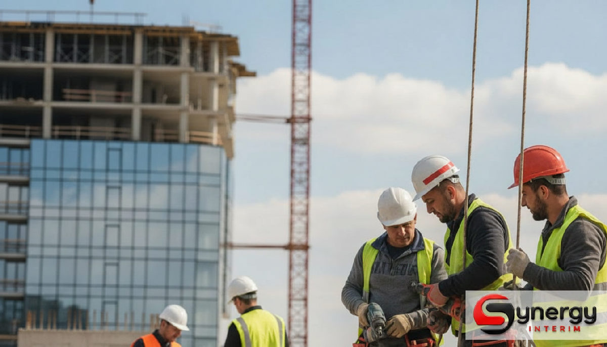 Agences recrutement ouvriers roumains rapides 1 agences recrutement ouvriers roumains rapides - Ouvriers roumains efficaces sur un chantier moderne.