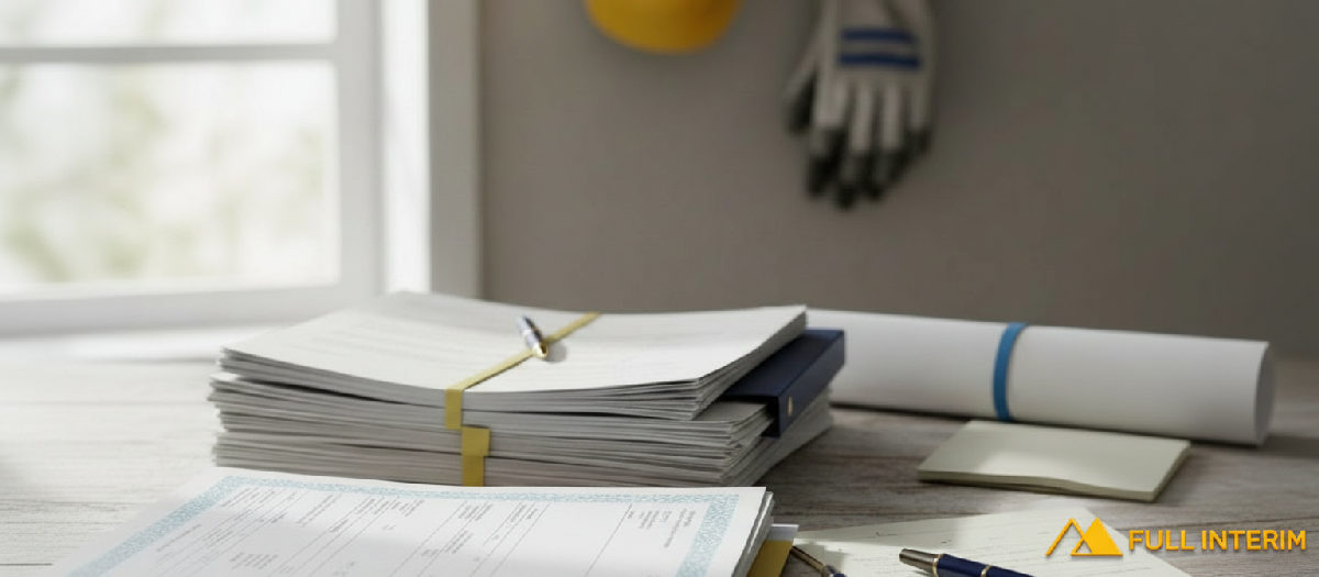 Documents administratifs essentiels pour un ouvrier étranger.