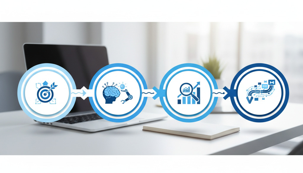 Actionable AI keyword research steps from goals to content creation.