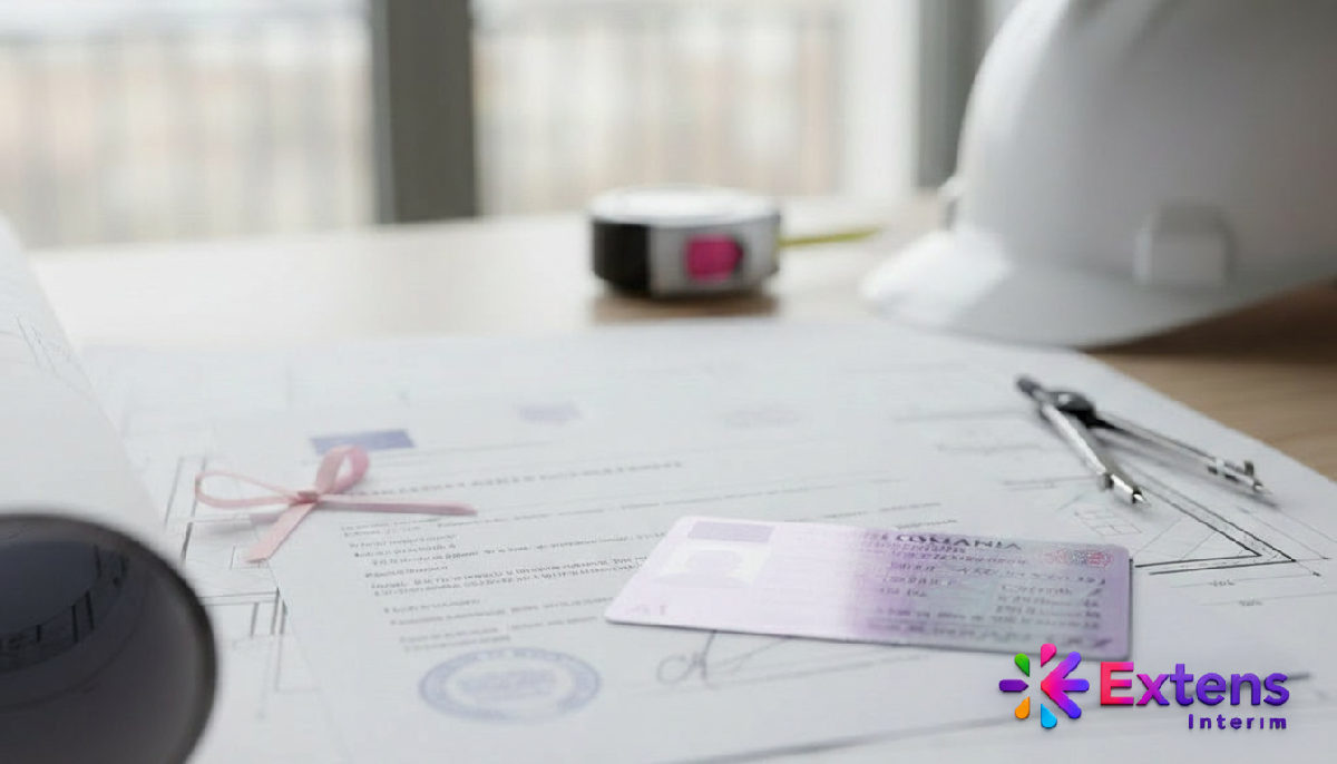 Documents administratifs : formulaire A1 et carte d'identité roumaine.