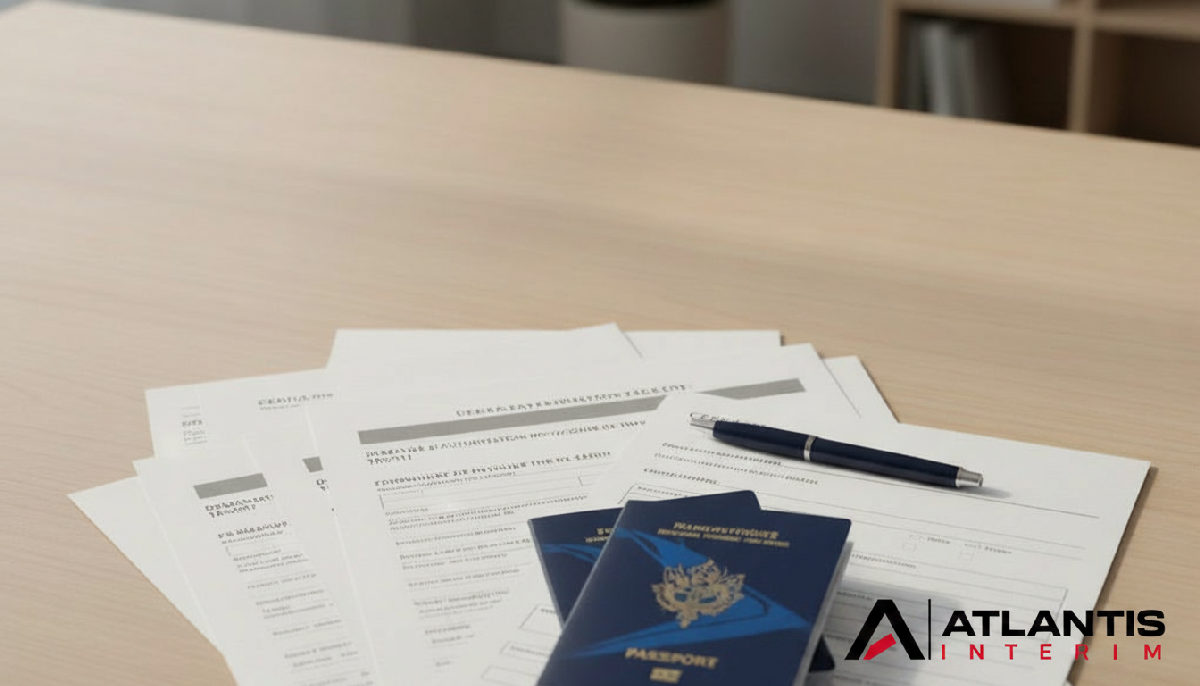 documents à demander agence intérim travailleurs étrangers - Documents administratifs : passeports et formulaires pour travailleurs étrangers.