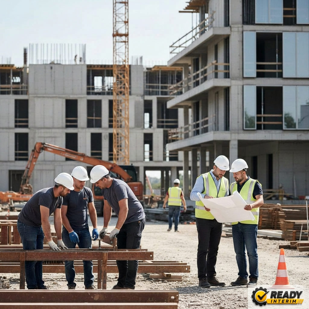 détachement travailleurs roumains guide - Travailleurs roumains qualifiés sur un chantier français.