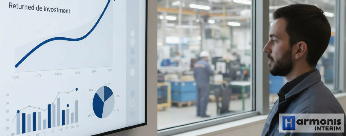 Tableau financier montrant le succès des ouvriers étrangers.