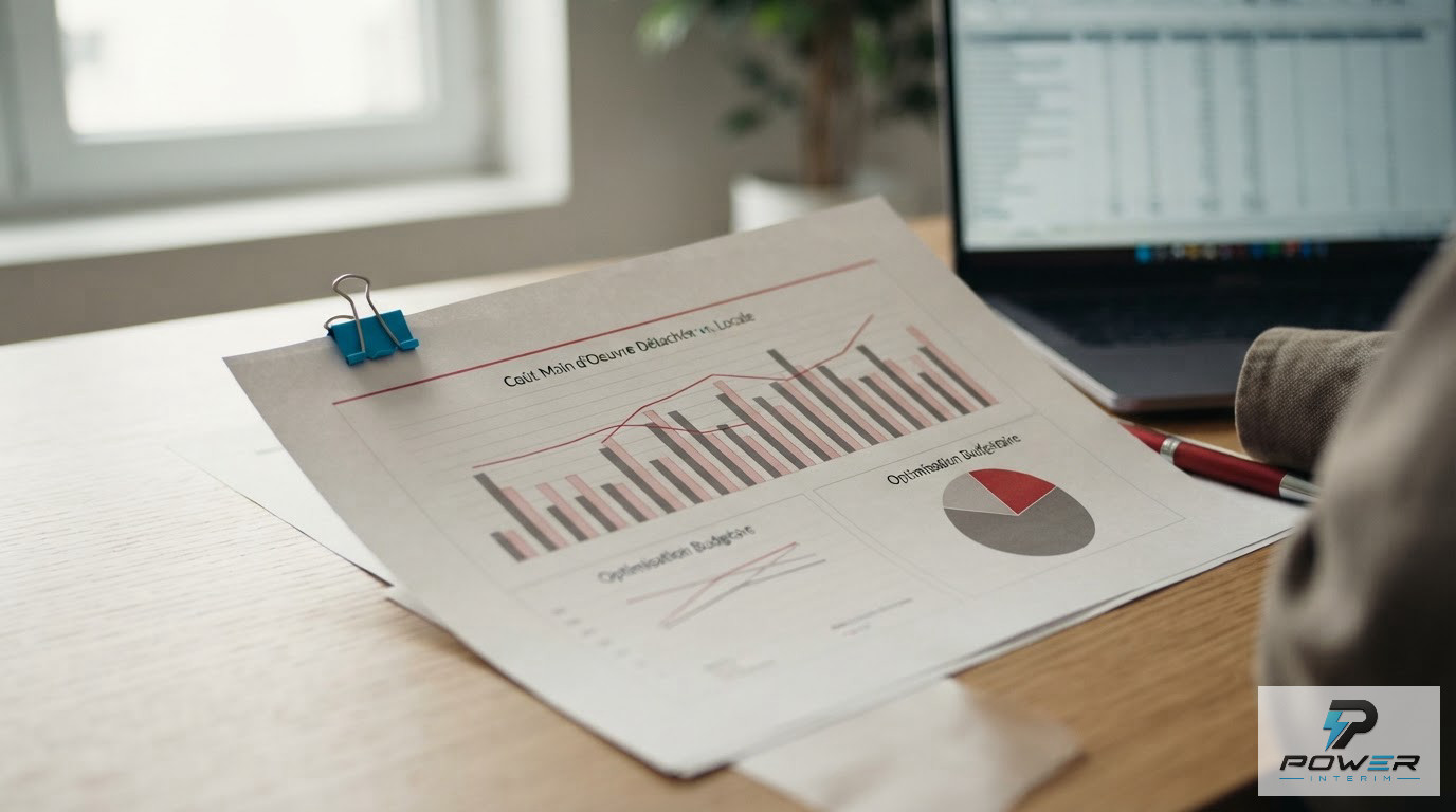 Un document d'analyse financière illustrant l'optimisation des coûts du détachement.