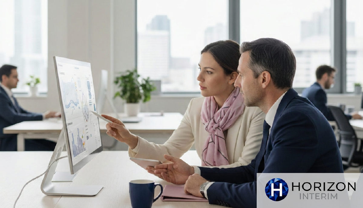 Manager français et expert Horizon Interim sur plateforme de recrutement.