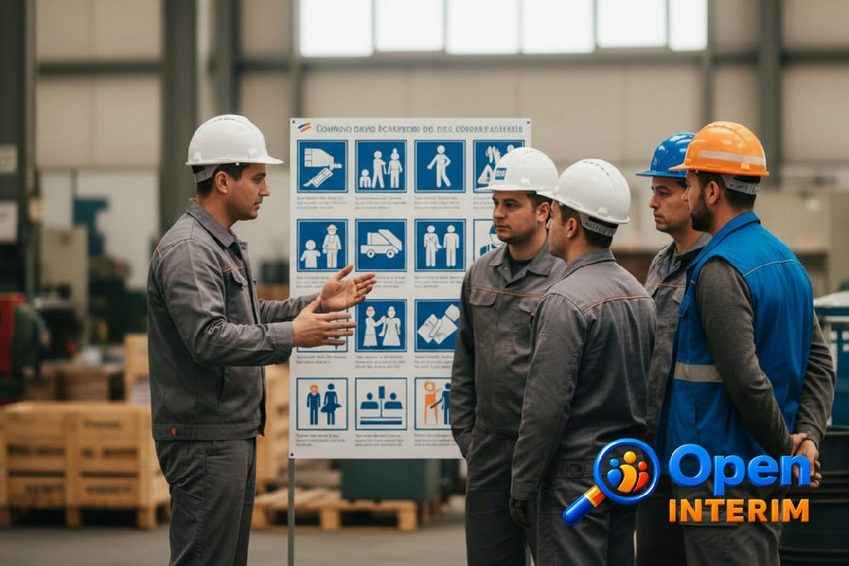 Formation bilingue sur la sécurité en milieu industriel.
