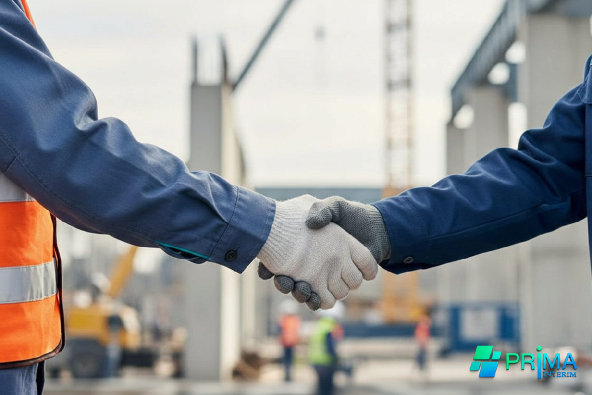 Partenariat et confiance entre employeur et travailleur intérimaire.