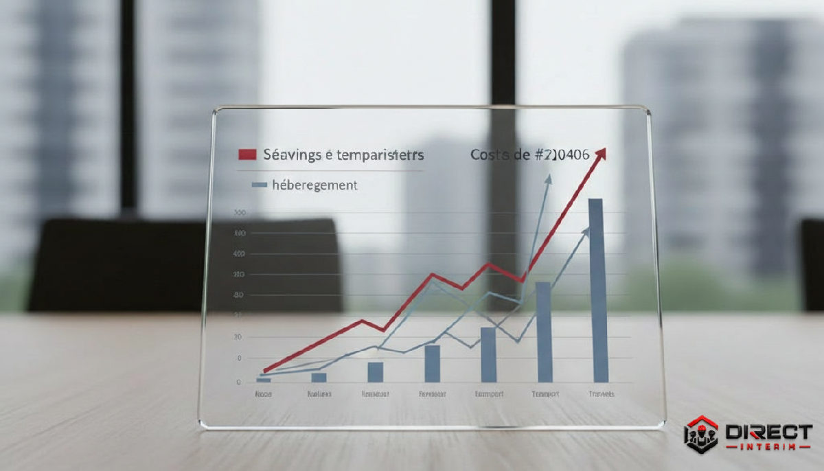 Graphiques financiers montrant des économies d'optimisation.