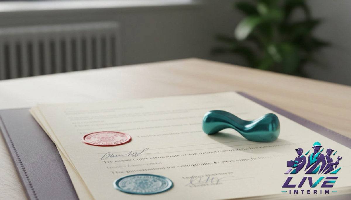 Documents officiels soulignant la conformité légale du détachement.