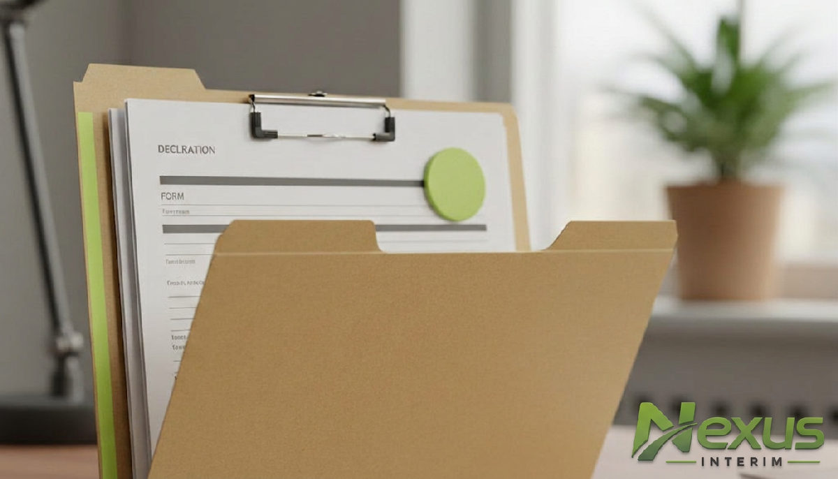 Dossier de conformité légale pour les travailleurs roumains détachés, incluant les formulaires.