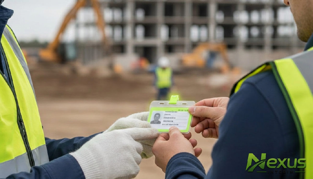 Contrôle de conformité sur un chantier pour les travailleurs détachés roumains.