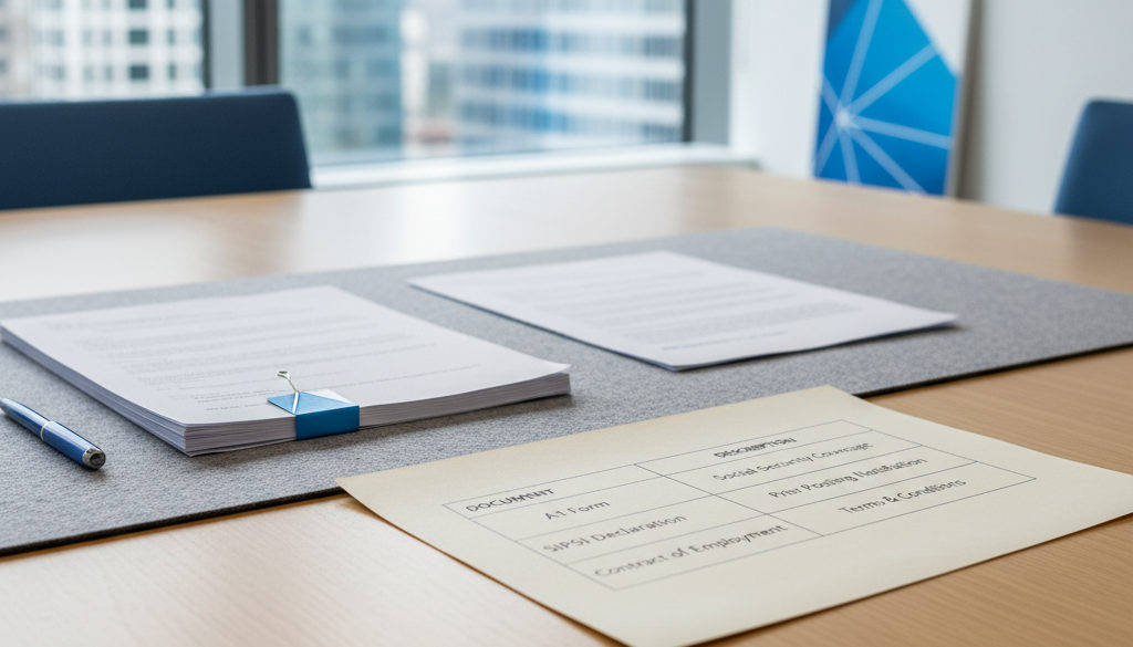 Documents administratifs requis pour la directive européenne travailleurs détachés.