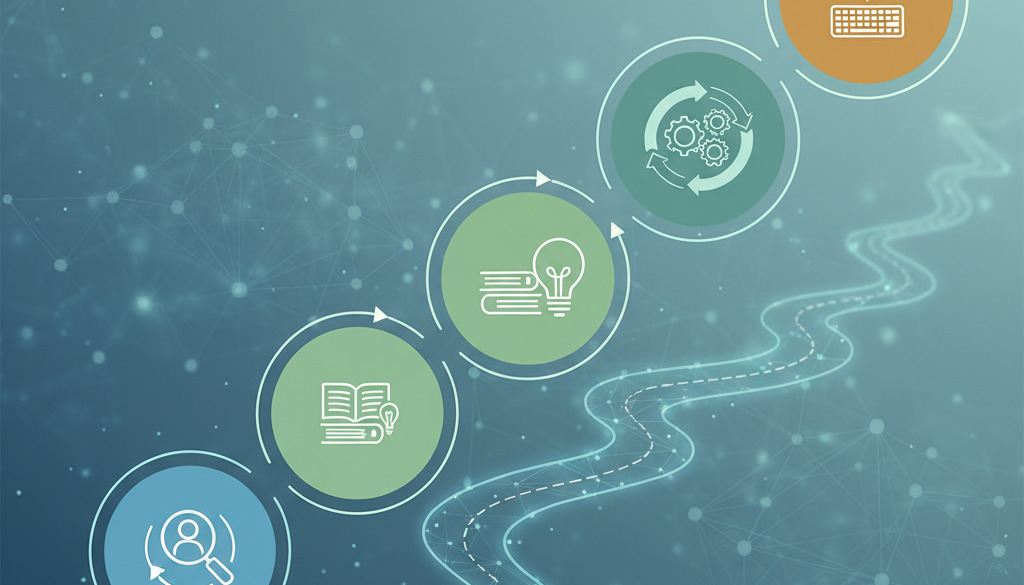 Roadmap pro lidsko-centrickou obsahovou strategii: hodnocení, zdroje, proces, realizace.