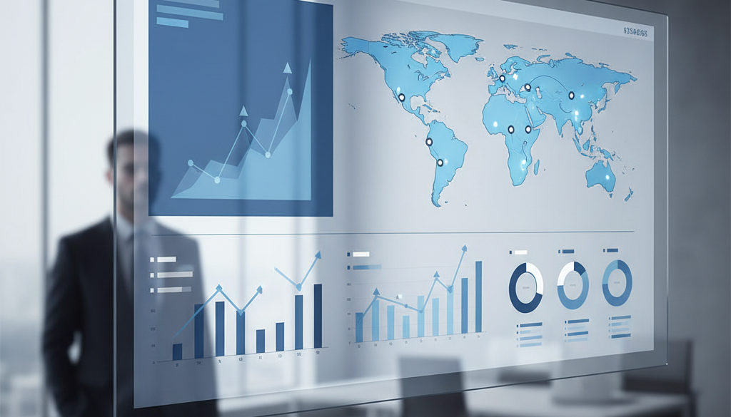 IPTV Reseller Deutschland – Professionelles Dashboard mit Streaming-Statistiken und Wachstumscharts.