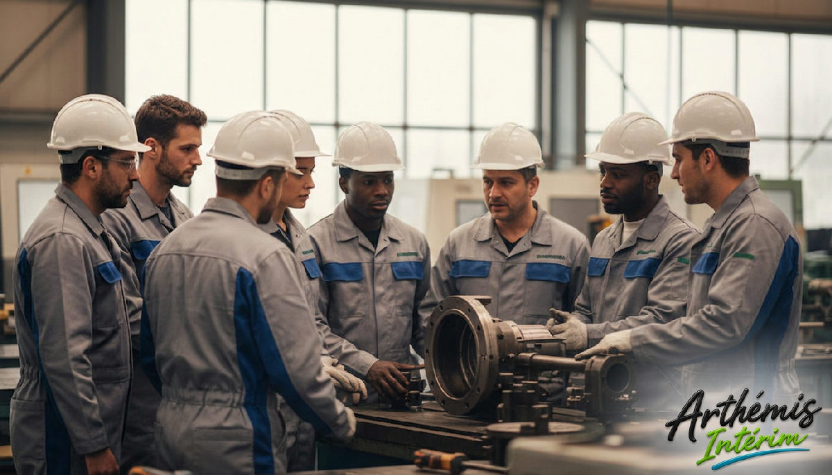 Équipe de travail mixte et intégrée en France : un succès.