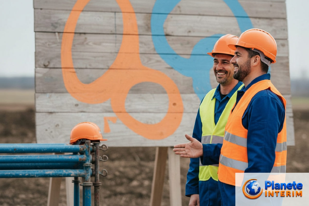 Dialogue interculturel sur un chantier : sécurité et communication.