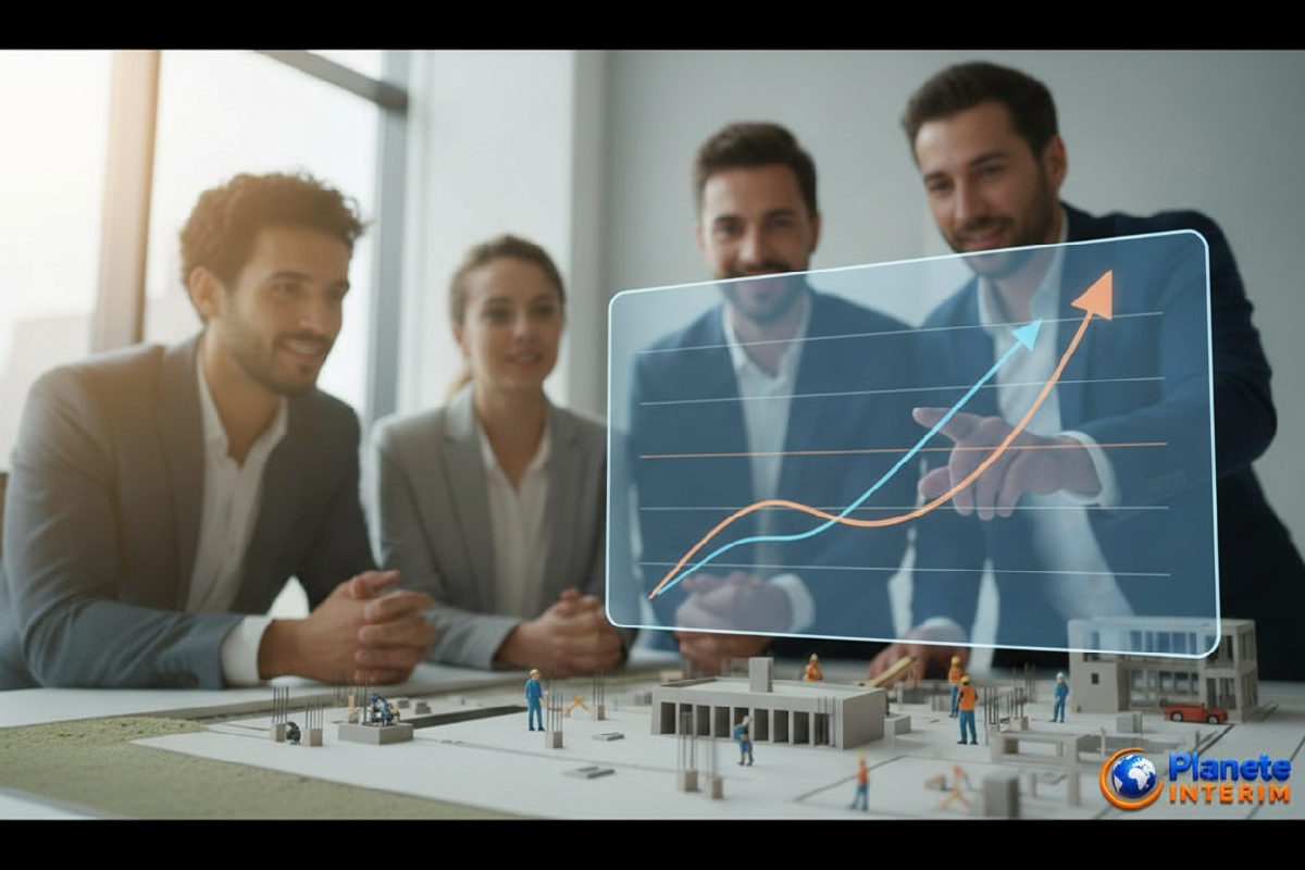 Croissance financière d'une entreprise suite à l'intégration de travailleurs roumains.