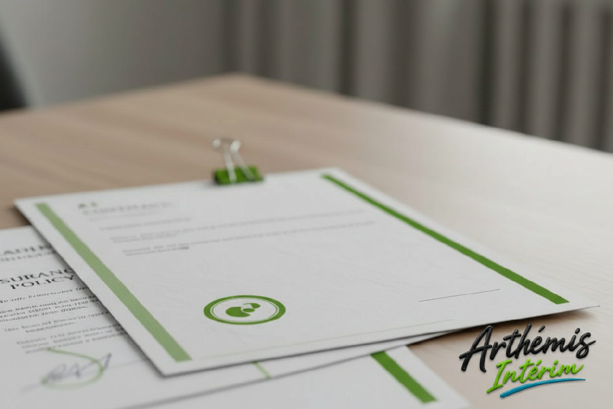 Documents clés : contrat, attestation A1 et assurance responsabilité intérim.
